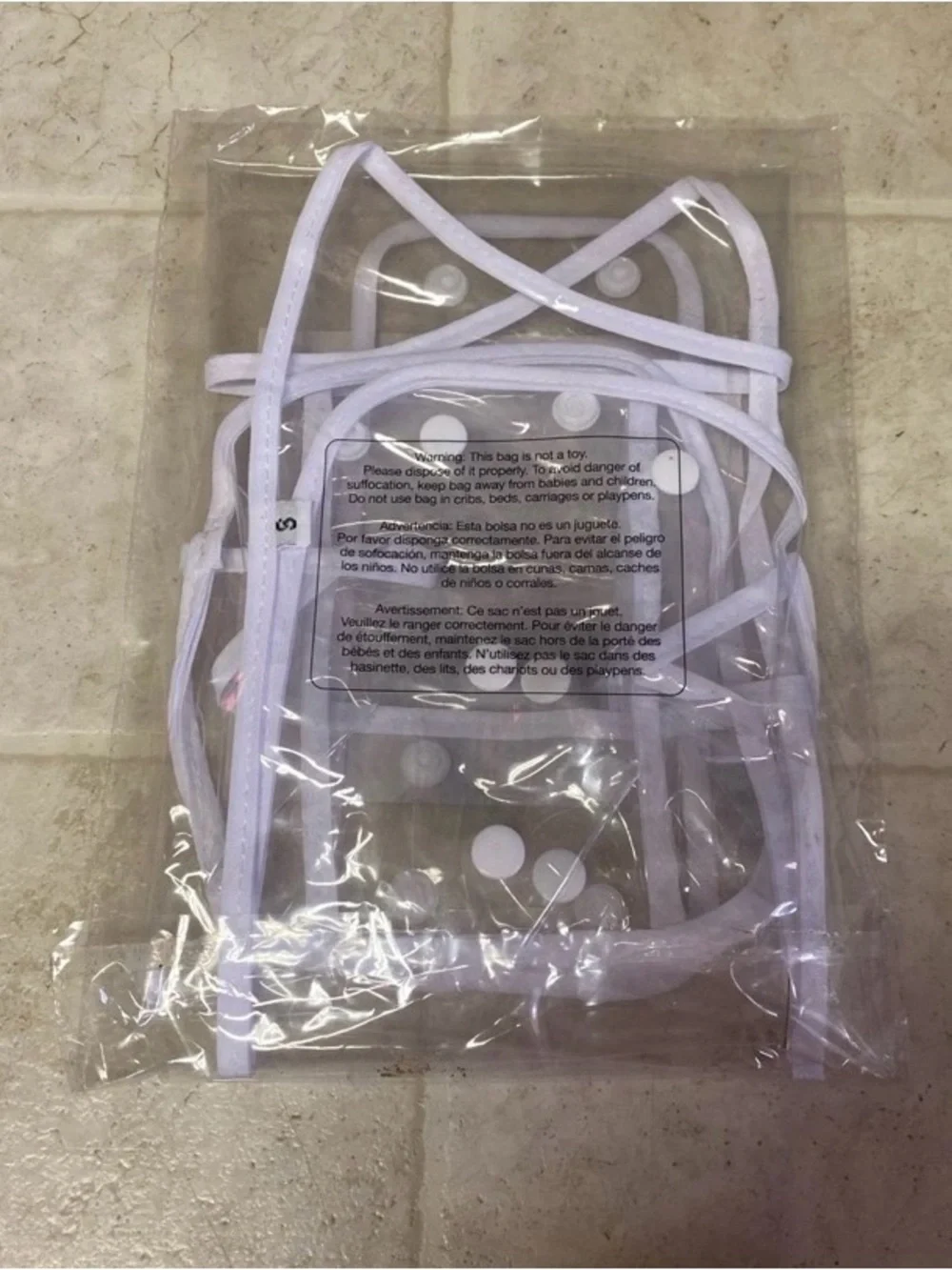 Dog Rain Coat Clear
